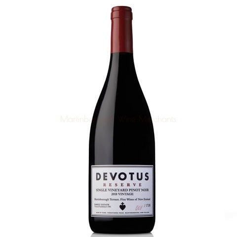 Devotus RESERVE Pinot Noir 2018 - SOLD OUT martinborough-wine-merchants
