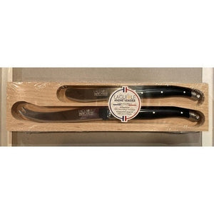 Laguiole Andre Verdier Debutant 2pc French Cheese Knife Set martinborough-wine-merchants