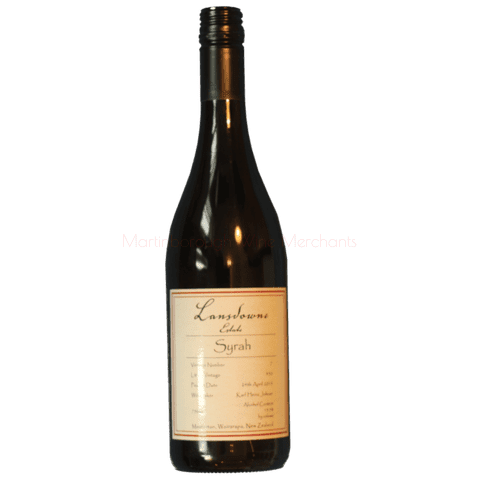 Lansdowne Estate Syrah 2015 martinborough-wine-merchants