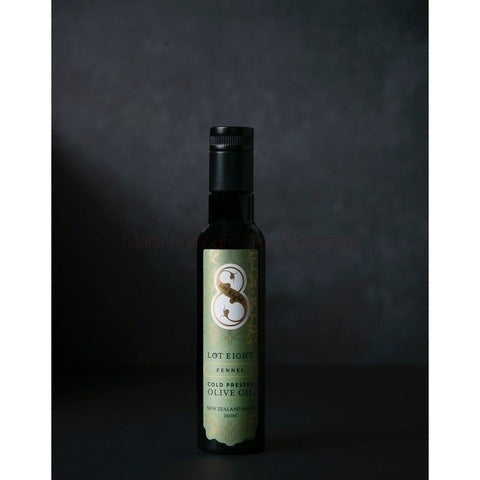 Lot 8 cold pressed olive oils 250ml - distinctive flavours martinborough-wine-merchants